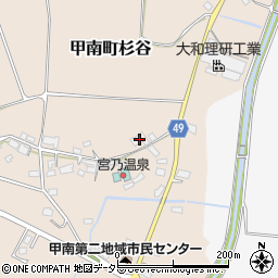 滋賀県甲賀市甲南町杉谷375周辺の地図