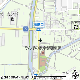 関塾　羽束師校周辺の地図