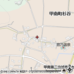 滋賀県甲賀市甲南町杉谷479周辺の地図