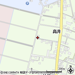 愛知県安城市石井町高井151周辺の地図