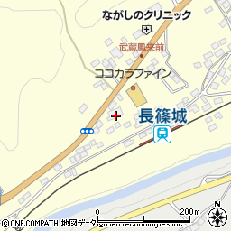 愛知県新城市長篠（今銭前）周辺の地図