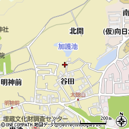 京都府長岡京市奥海印寺北開24-35周辺の地図