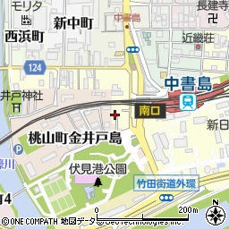 京都府京都市伏見区三栖向町807周辺の地図