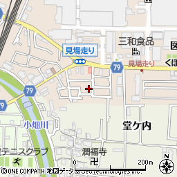 サンオーク長岡京周辺の地図