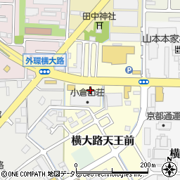京都府京都市伏見区横大路天王前33周辺の地図