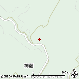 岡山県加賀郡吉備中央町神瀬745周辺の地図