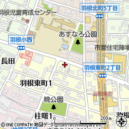 レオパレス岡崎第３周辺の地図