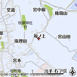 愛知県知多郡阿久比町宮津坂ノ上39周辺の地図