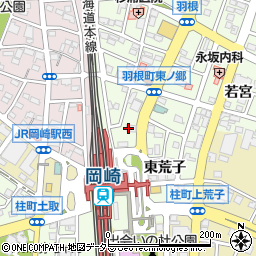 中根時計店周辺の地図