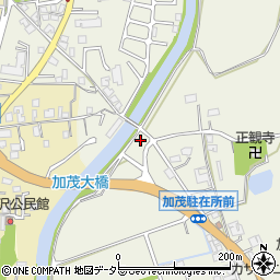 兵庫県三田市加茂593周辺の地図