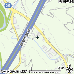 静岡県藤枝市岡部町桂島880周辺の地図
