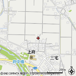 島根県浜田市上府町（三宅）周辺の地図
