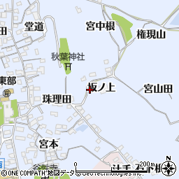 愛知県知多郡阿久比町宮津坂ノ上40周辺の地図