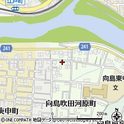 京都府京都市伏見区向島吹田河原町23-7周辺の地図