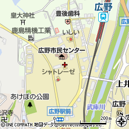 兵庫県三田市上井沢47周辺の地図