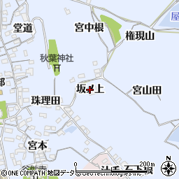 愛知県阿久比町（知多郡）宮津（坂ノ上）周辺の地図