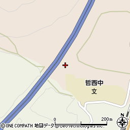 岡山県新見市哲西町矢田3158周辺の地図