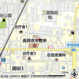京都府長岡京市の地図 住所一覧検索 地図マピオン