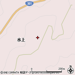 愛知県新城市作手保永周辺の地図