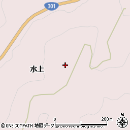 愛知県新城市作手保永周辺の地図
