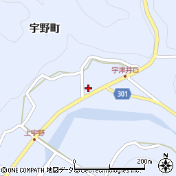 島根県浜田市宇野町522周辺の地図