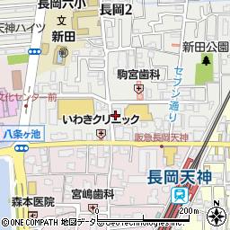 株式会社セレマ長岡京支社周辺の地図