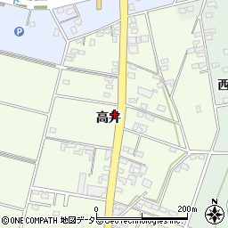 愛知県安城市石井町高井156-6周辺の地図
