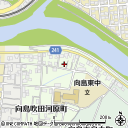 京都府京都市伏見区向島吹田河原町122周辺の地図