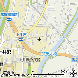 兵庫県三田市上井沢276周辺の地図