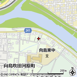京都府京都市伏見区向島吹田河原町21周辺の地図