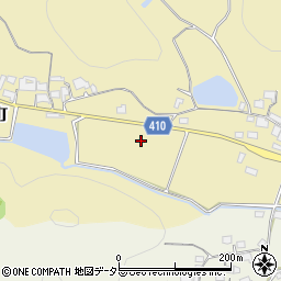 兵庫県加西市福居町周辺の地図