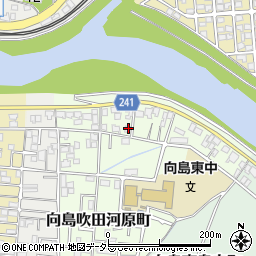 京都府京都市伏見区向島吹田河原町124-1周辺の地図