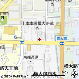 京都府京都市伏見区横大路橋本9-1周辺の地図