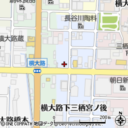 ファミリーマート京都伏見横大路店周辺の地図