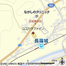 愛知県新城市長篠森上1周辺の地図
