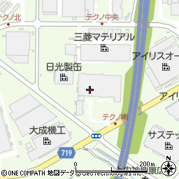 兵庫県三田市テクノパーク12周辺の地図