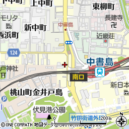 京都府京都市伏見区三栖向町740-4周辺の地図
