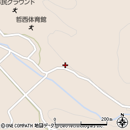 岡山県新見市哲西町矢田3757周辺の地図