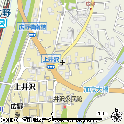 兵庫県三田市上井沢486周辺の地図