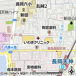 株式会社岩田呉服店　長岡店周辺の地図