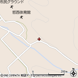 岡山県新見市哲西町矢田3765周辺の地図