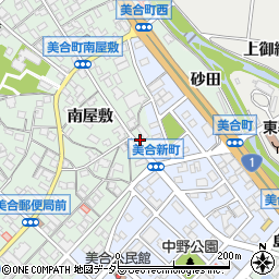 愛知県岡崎市美合町祖父炉周辺の地図