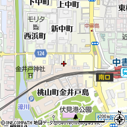 京都府京都市伏見区三栖向町752周辺の地図