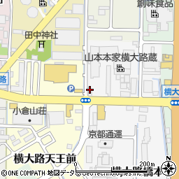 京都府京都市伏見区横大路橋本15周辺の地図