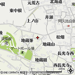 愛知県知多郡阿久比町矢高地蔵峯18周辺の地図