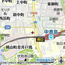 京都府京都市伏見区三栖向町741周辺の地図