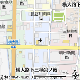 コマツリフト京滋事業部京都支店周辺の地図
