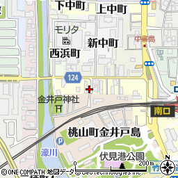 京都府京都市伏見区三栖向町760周辺の地図
