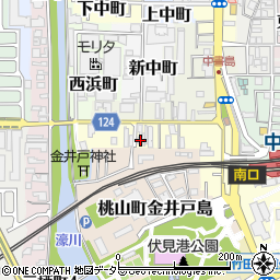 京都府京都市伏見区三栖向町756周辺の地図