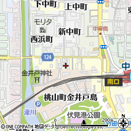 京都府京都市伏見区三栖向町755周辺の地図